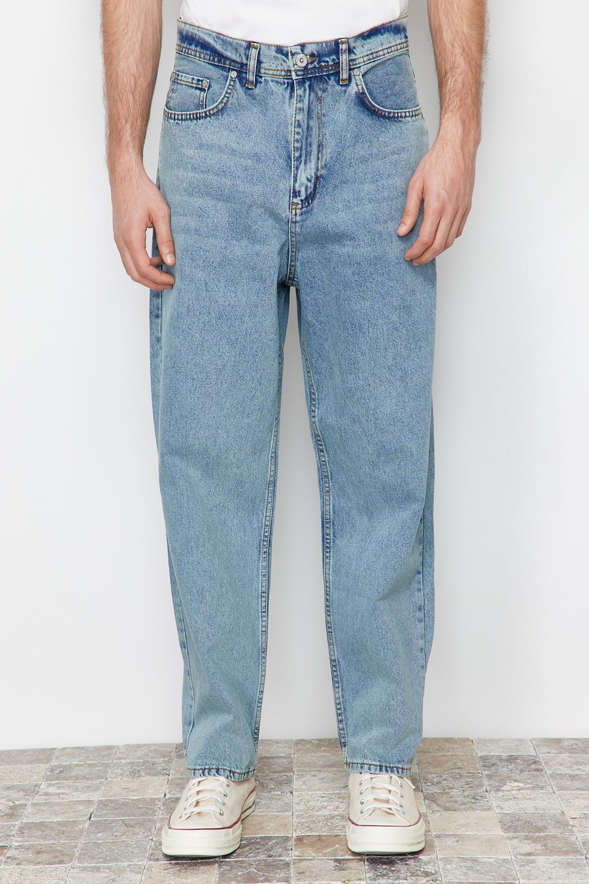 Blue Wide Leg Pants, , large image number 4