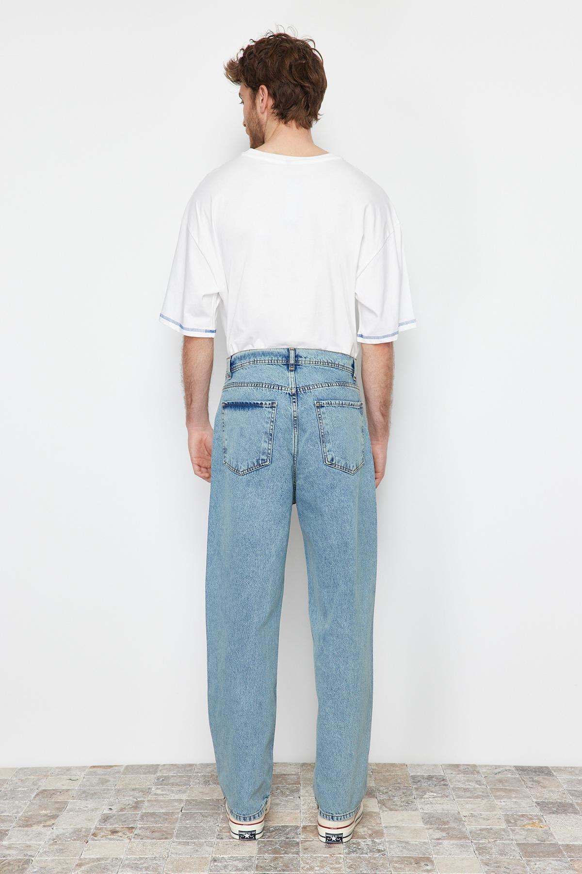 Blue Wide Leg Pants, , large image number 5