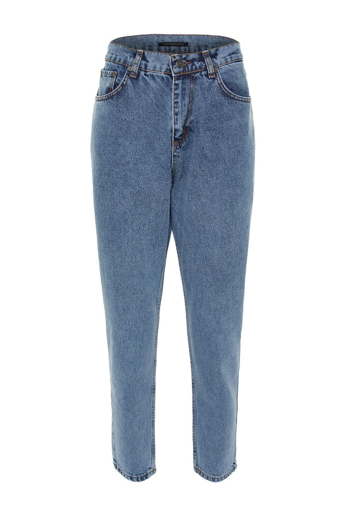 Trendyol - Blue Relaxed Jeans