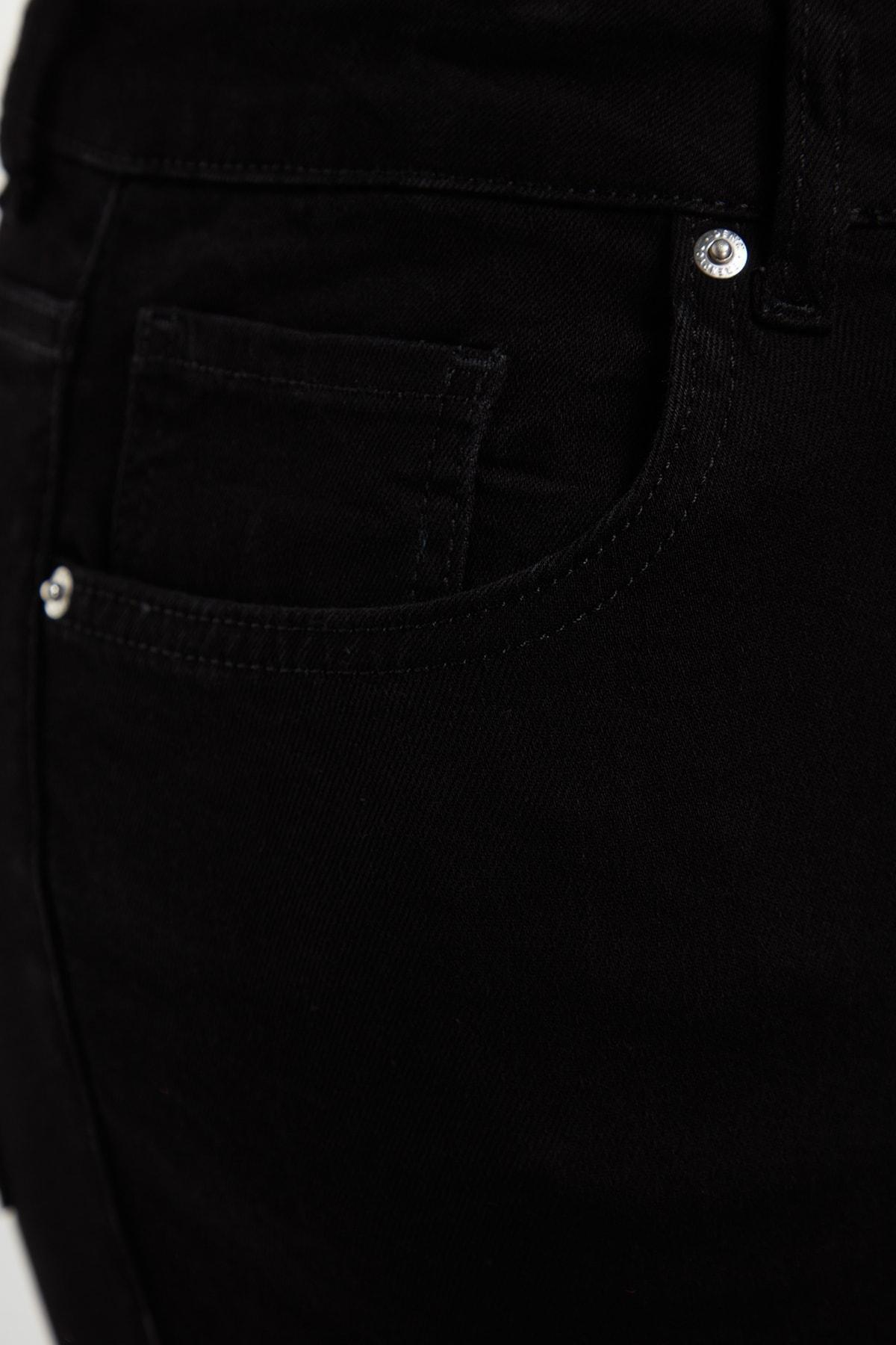 Black Skinny Plus Size Jeans, , large image number 5