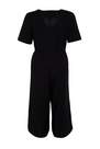 Trendyol - Black Relaxed Plus Size Jumpsuit