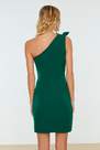 Trendyol - Green Asymmetrical Collar Bodycon Dress