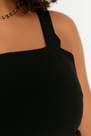 Trendyol - Black Bodycon Plus Size Dress