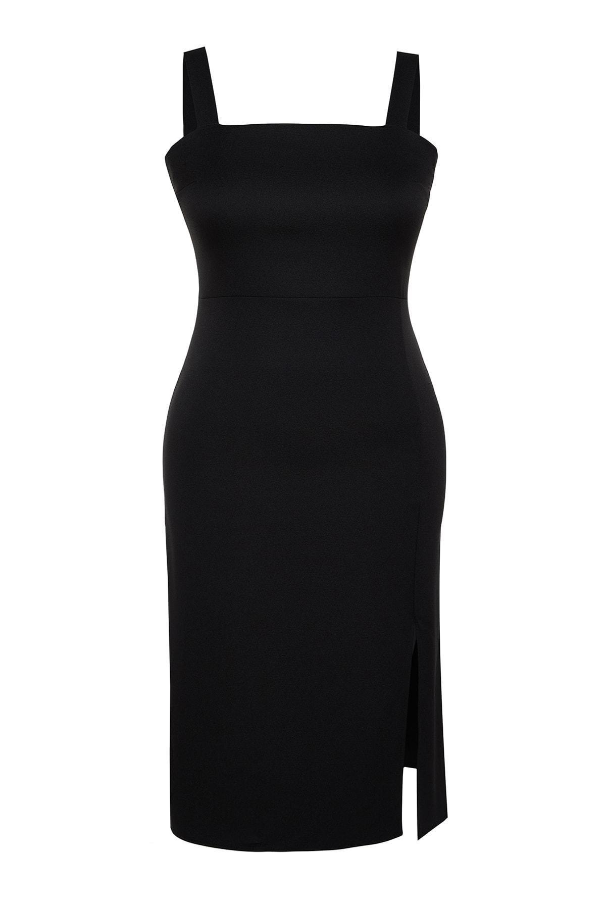 Black Bodycon Plus Size Dress, , large image number 5