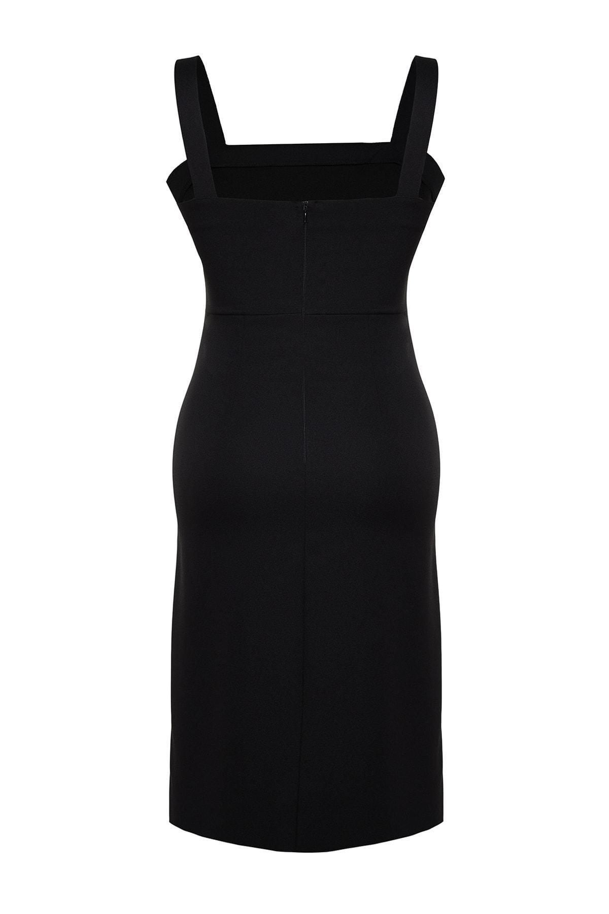 Black Bodycon Plus Size Dress, , large image number 7