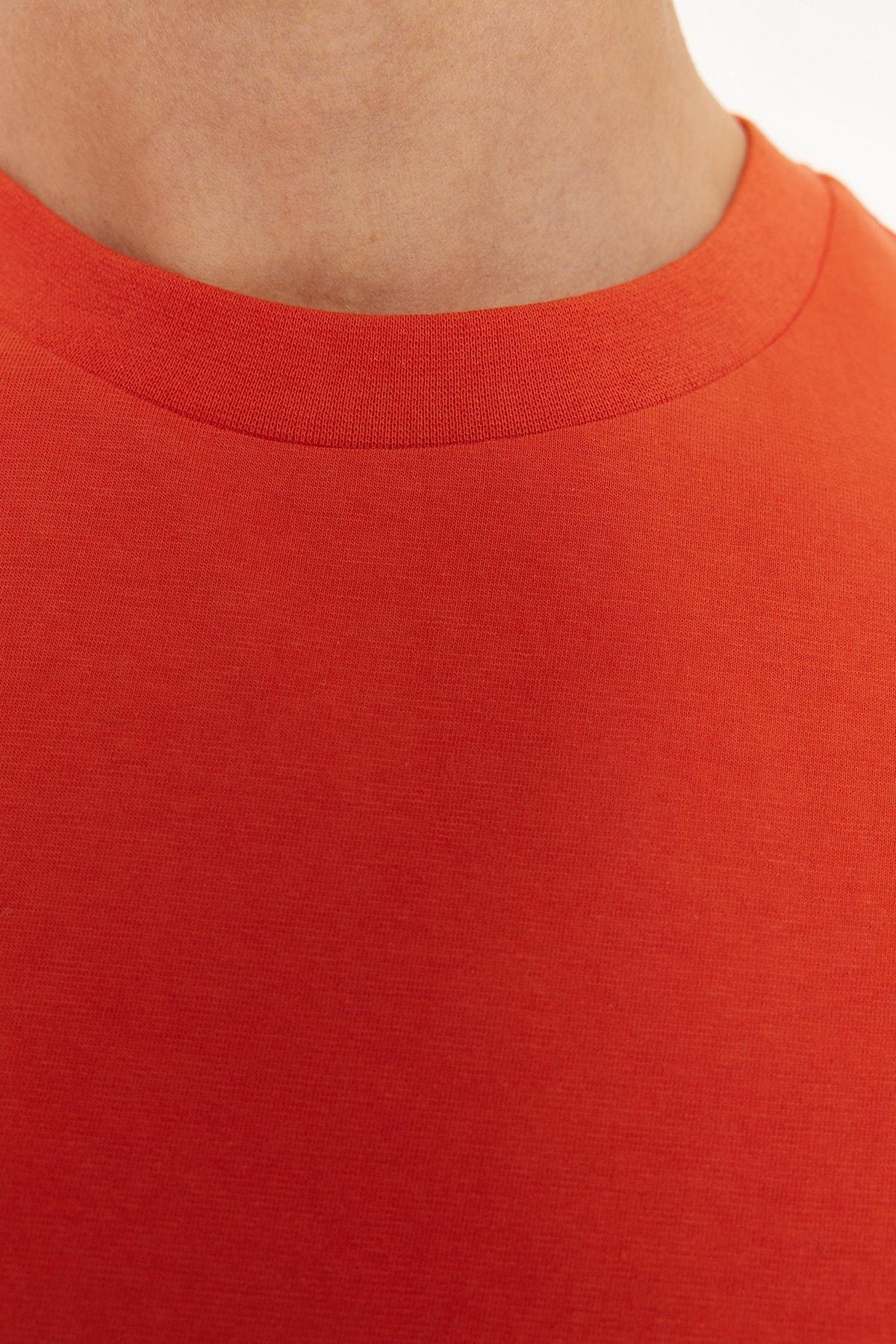 Orange Oversize T-Shirt, Orange, large image number 2