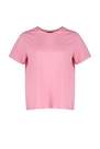Trendyol - Pink Crew Neck Plus Size T-Shirt