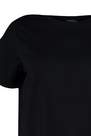 Trendyol - Black Crew Neck Plus Size Tshirt