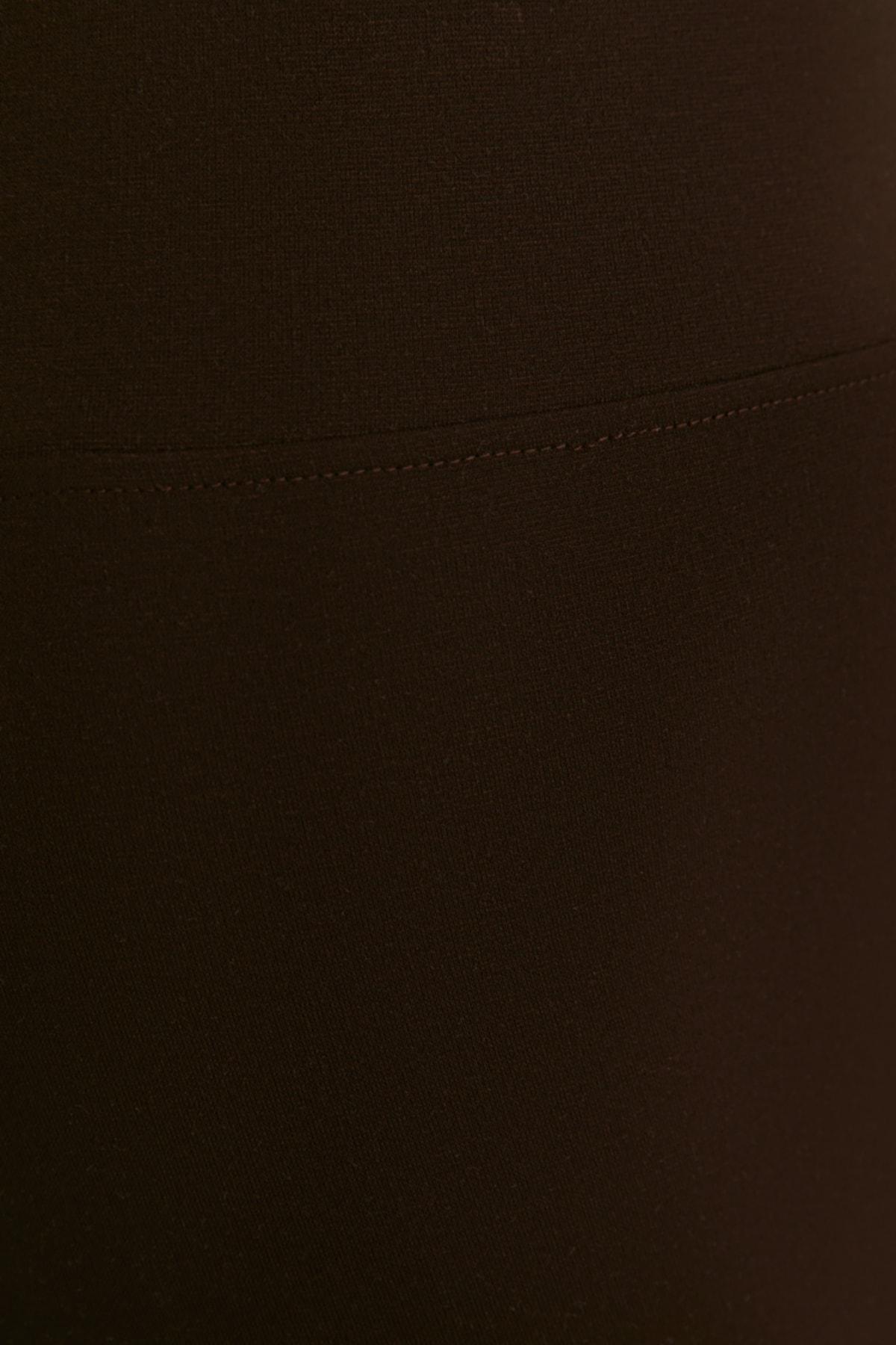 Brown Skinny Plus Size Leggings, , large image number 3
