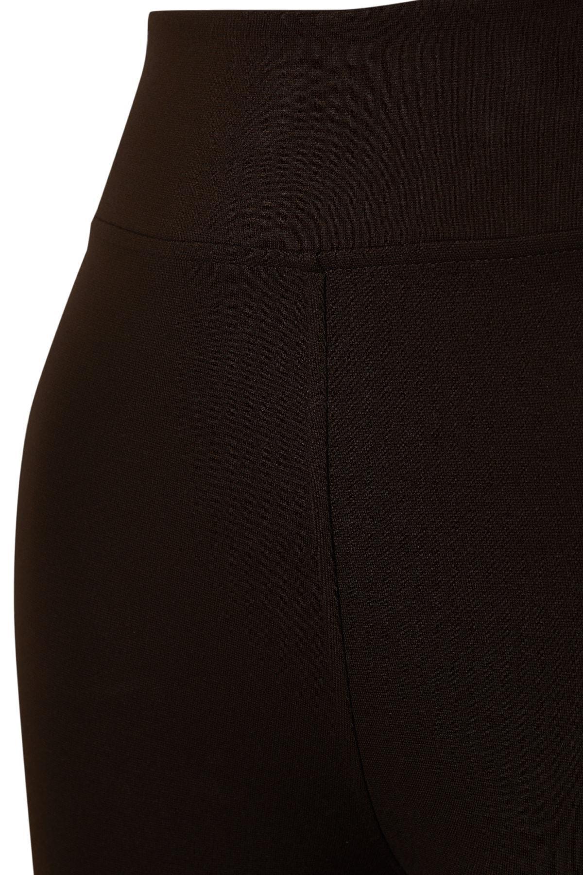 Brown Skinny Plus Size Leggings, , large image number 6