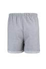 Trendyol - Gray Mid Waist Plus Size Shorts