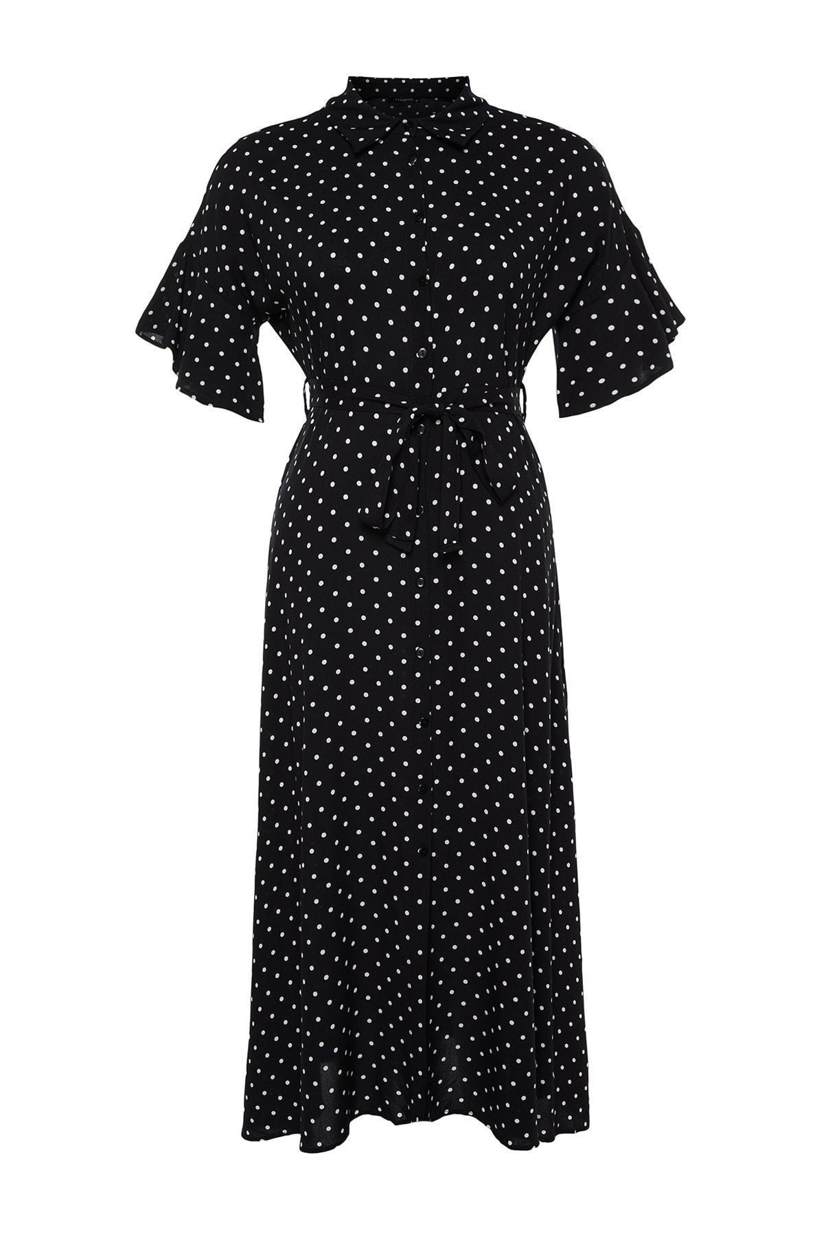 Black Floral Plus Size Dress, , large image number 5