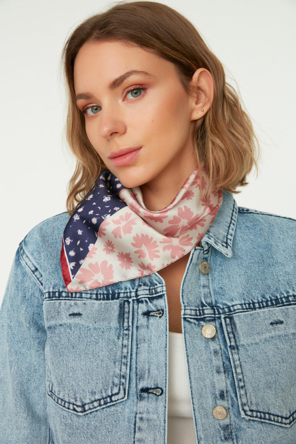 Blue Casual Neckerchief, , large image number 0