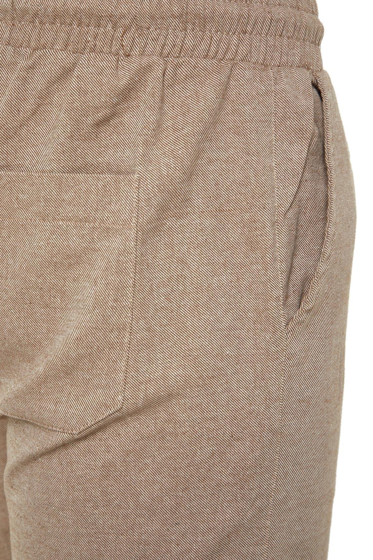 شورت بخصر متوسط الارتفاع، بني, , large image number 5