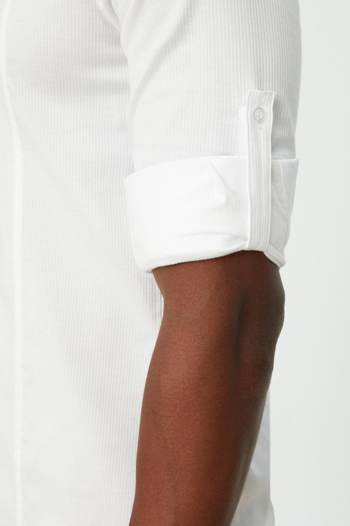 White Slim Shirt, , large image number 2
