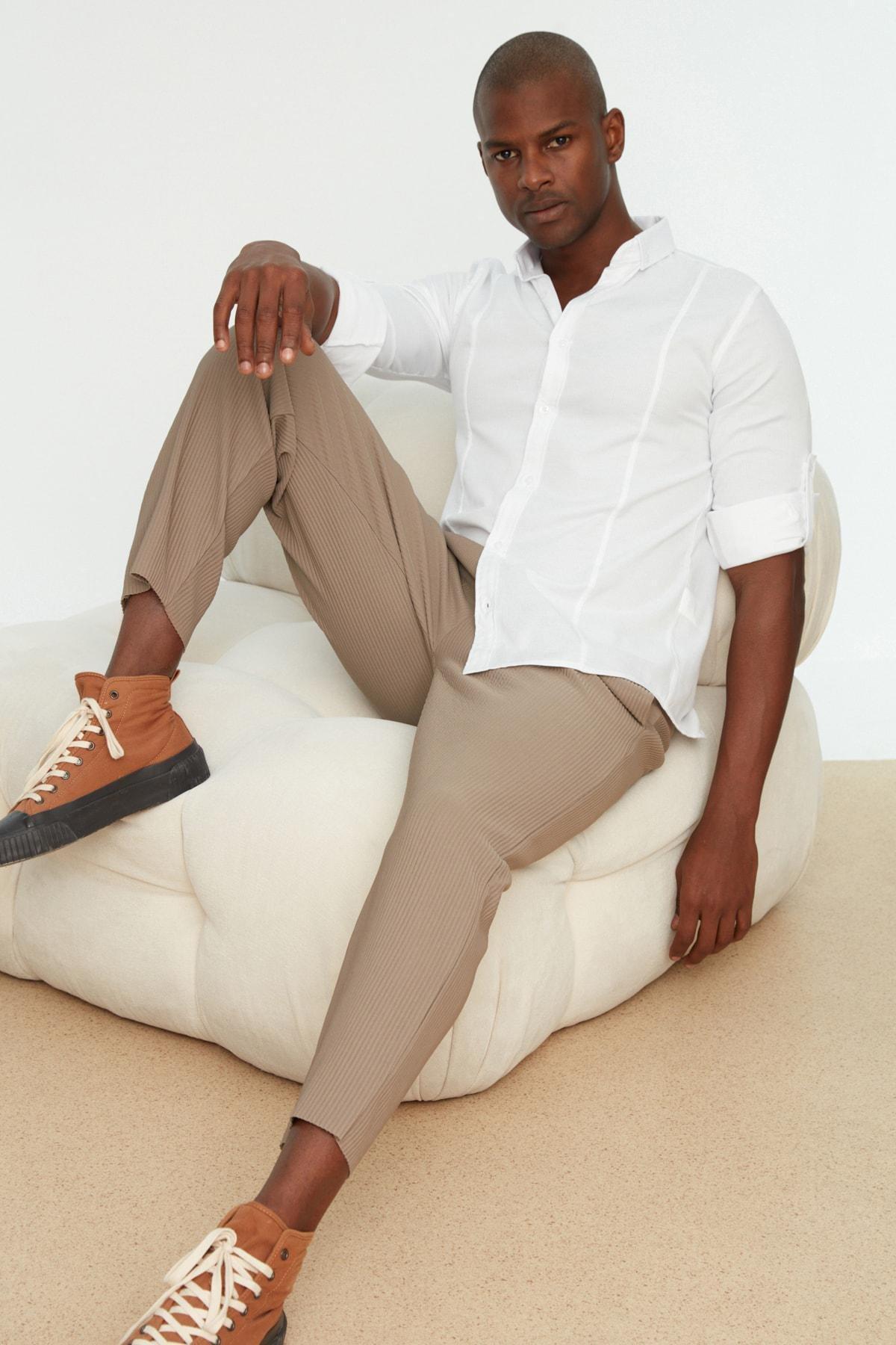 White Slim Shirt, , large image number 3