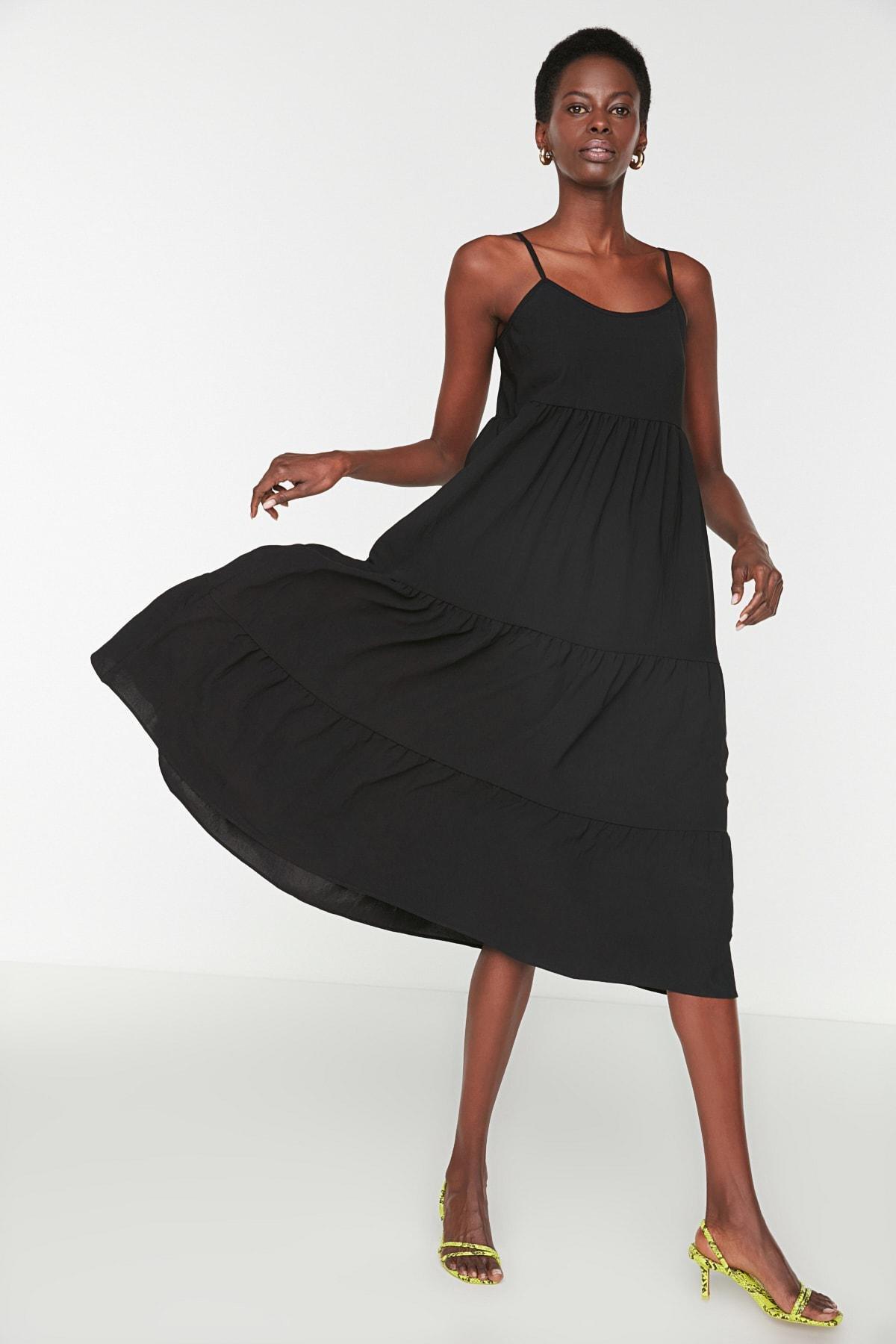 Black Skater Dress, , large image number 0