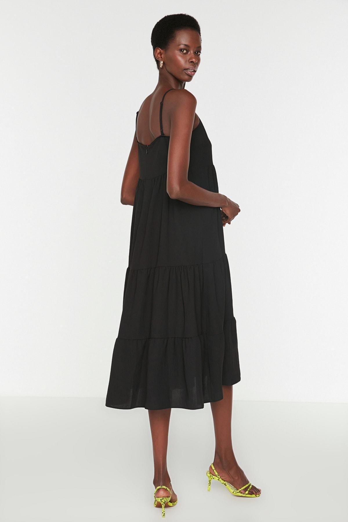 Black Skater Dress, , large image number 4