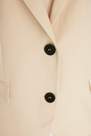 Trendyol - Beige Regular Lapel Collar Jacket