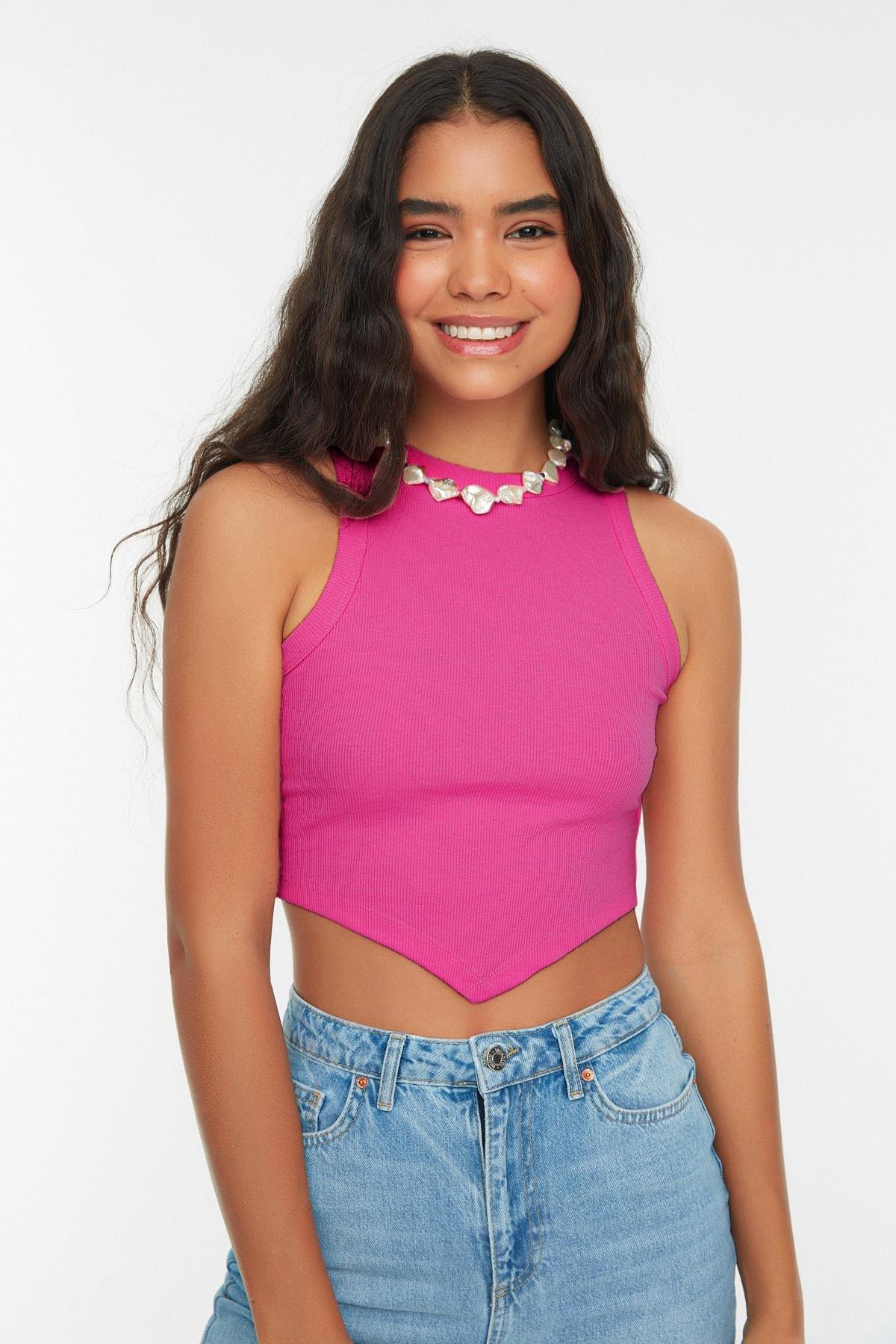 Pink Slim Camisole, , large image number 0