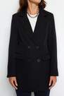 Trendyol - Black Regular Lapel Collar Jacket