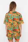 Trendyol - Orange Floral Jumpsuit