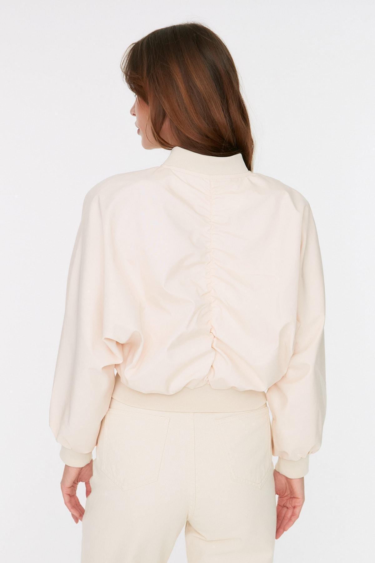 Beige Oversize Jacket, , large image number 5