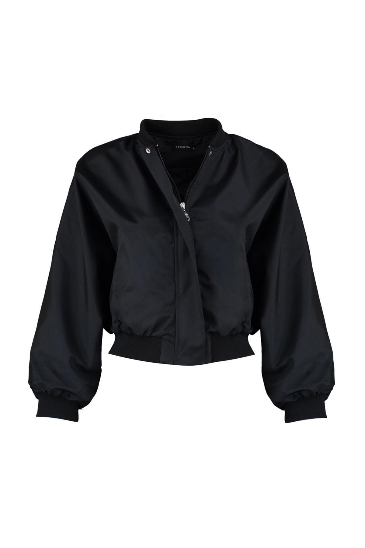 Trendyol - Black Bomber Jacket