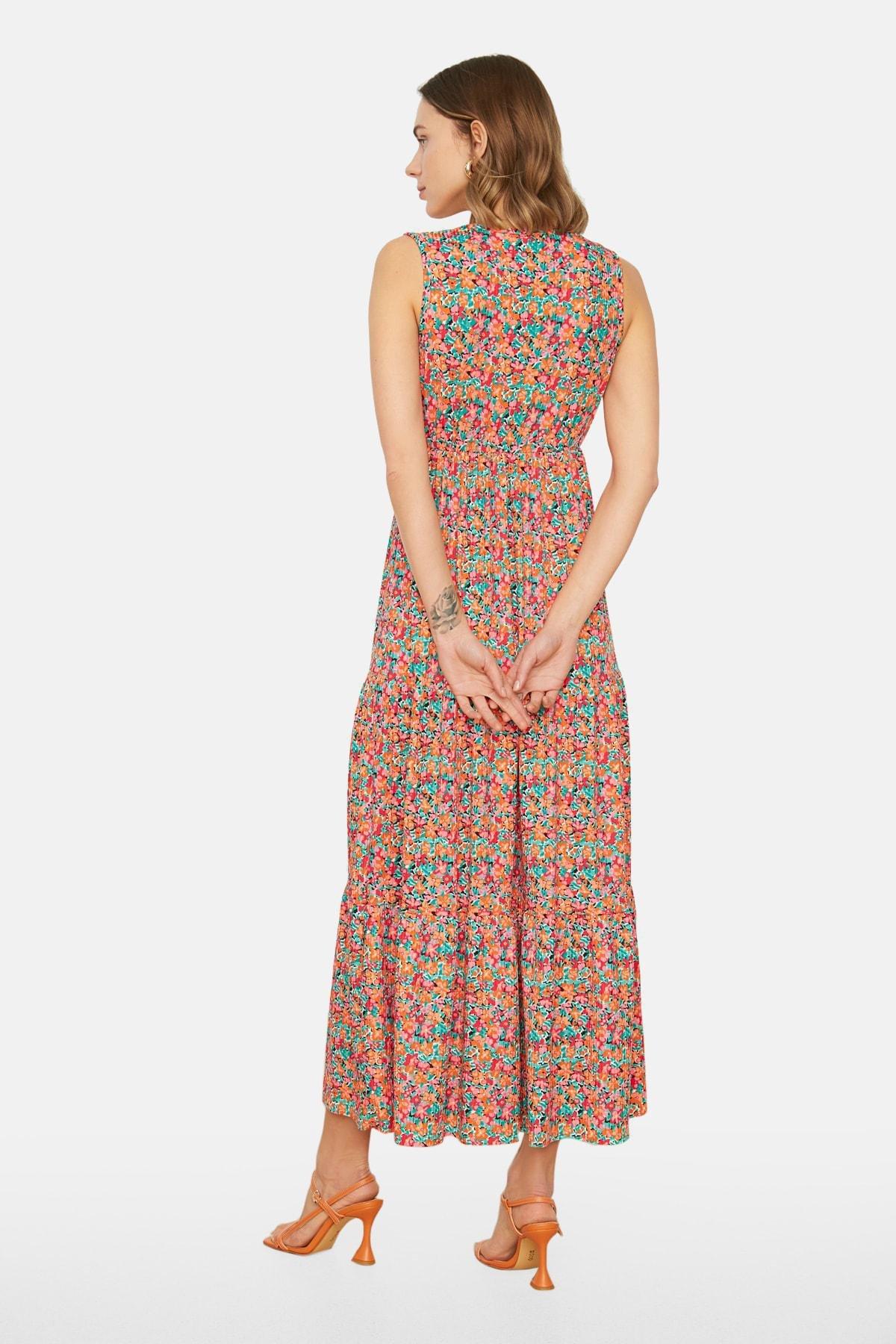 Multicolour Shift Dress, , large image number 4