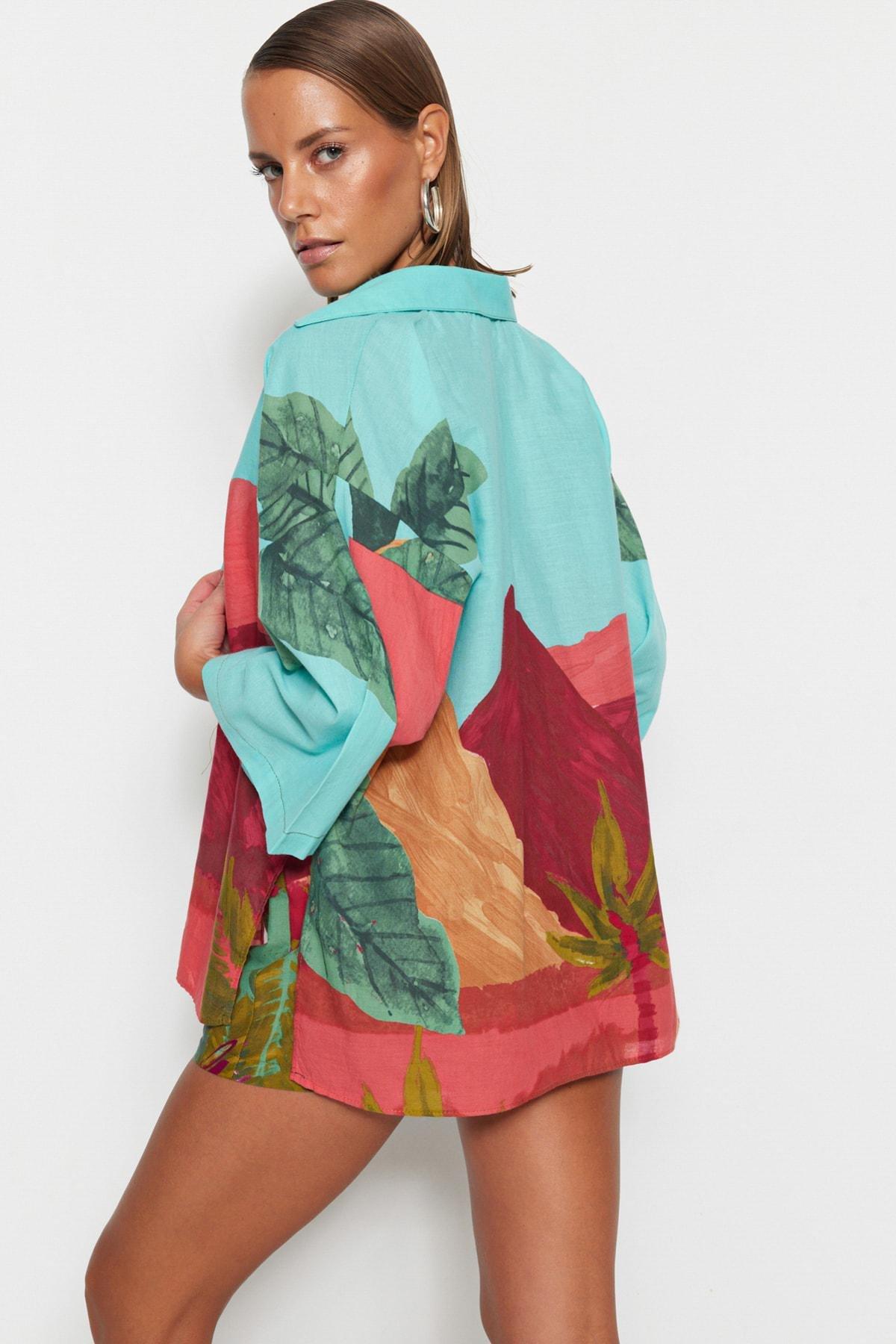 Multicolour Relaxed Co-Ord Set, , large image number 13