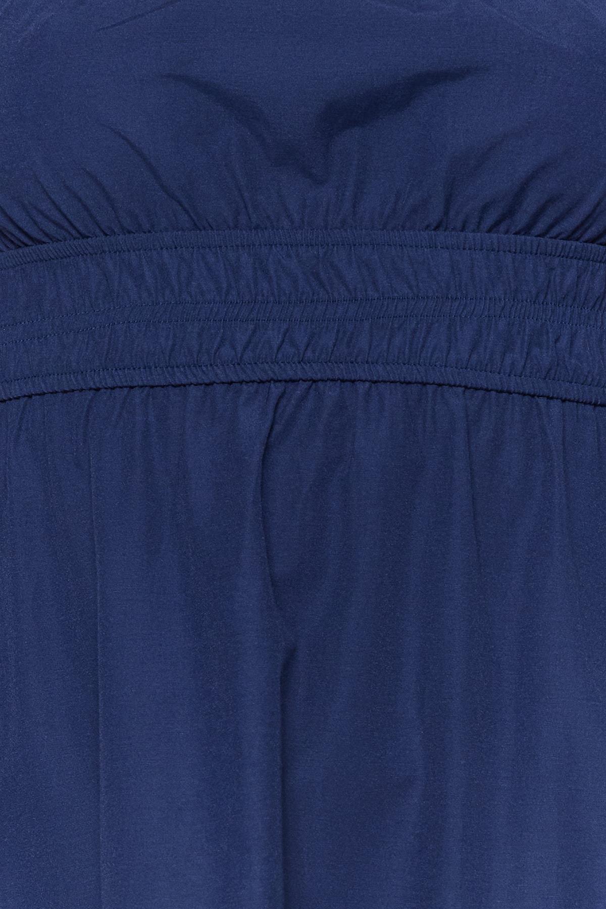 Navy Skater Dress, Dark blue, large image number 4