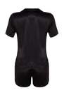 Trendyol - Black Lapel Collar Pajama Set