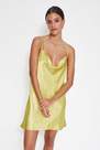 Trendyol - Yellow Fitted V-Neck Nightgown