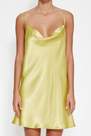 Trendyol - Yellow Fitted V-Neck Nightgown