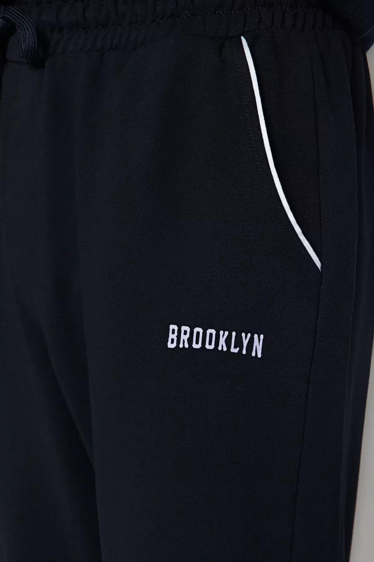 Navy Joggers Sweatpants, Dark blue, large image number 7