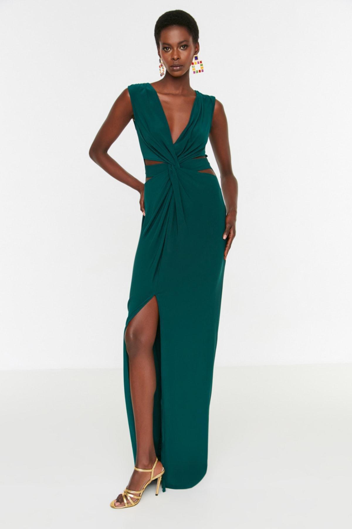 Green Shift Occasionwear Maxi Dress, , large image number 2
