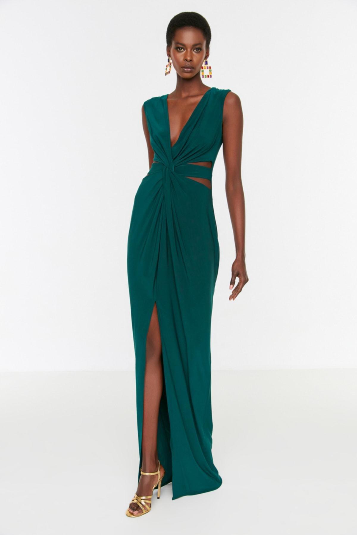Green Shift Occasionwear Maxi Dress, , large image number 3