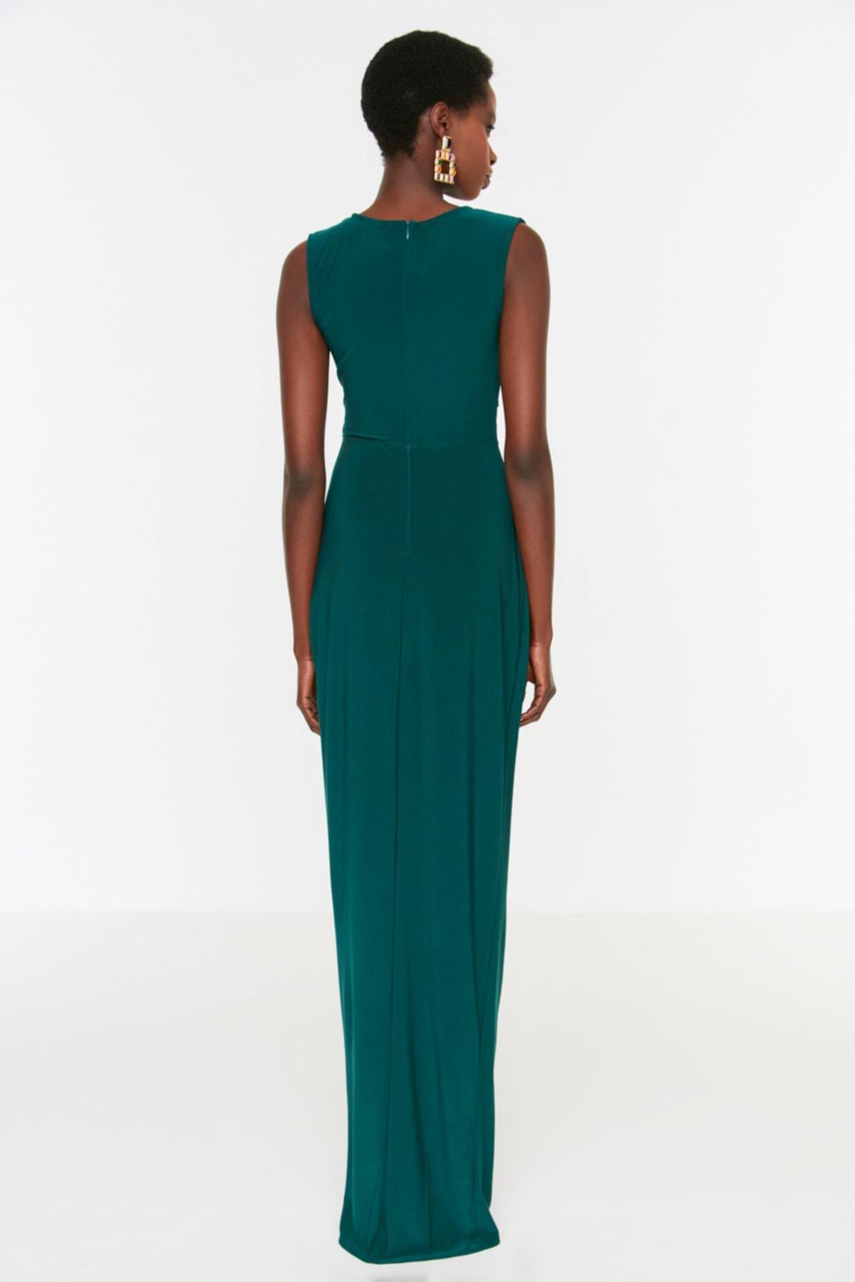 Green Shift Occasionwear Maxi Dress, , large image number 4