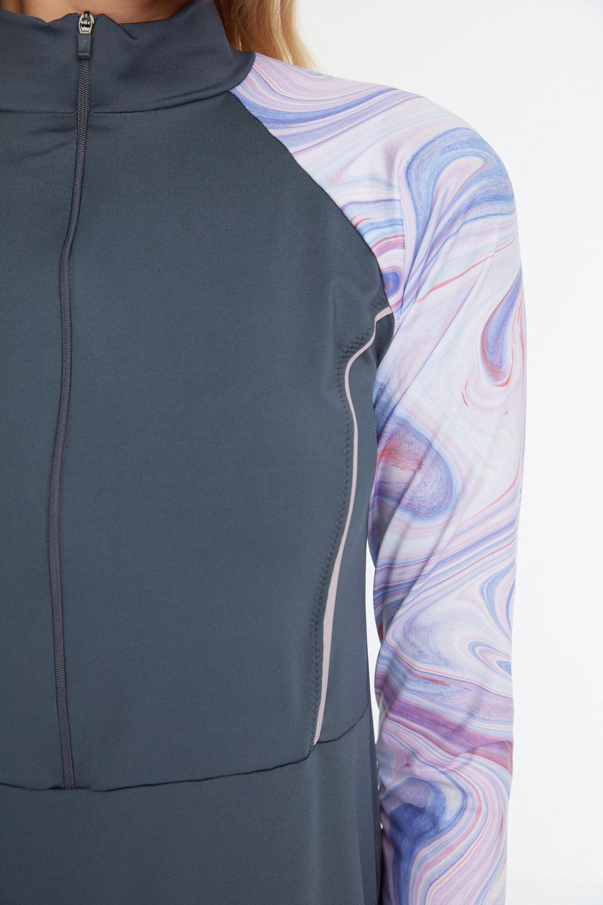 Grey Gradient Swimsuit, , large image number 3