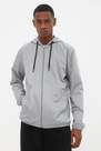 Trendyol - Gray Hooded Puffer Jacket