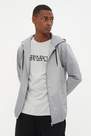 Trendyol - Gray Hooded Puffer Jacket