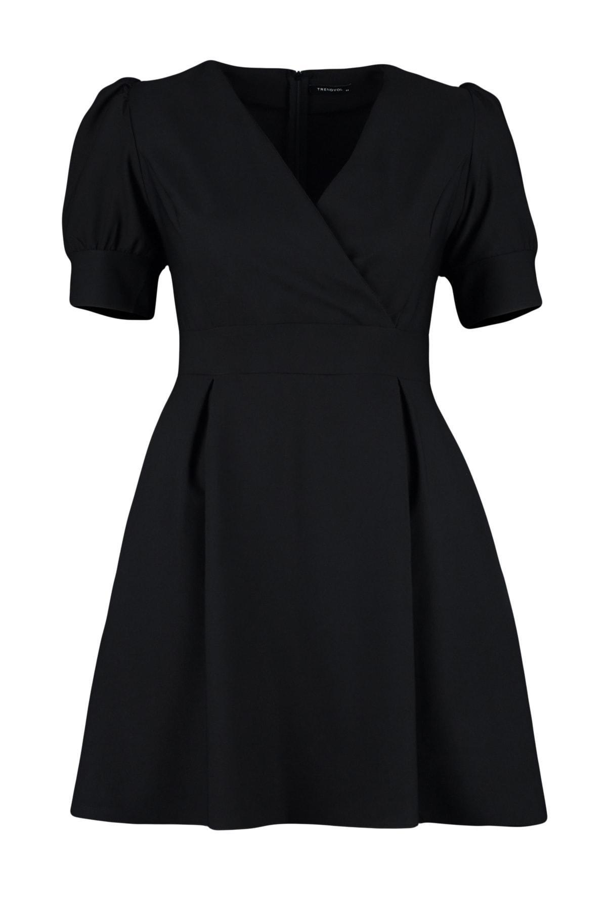 Black Basic Plus Size Dress, , large image number 5