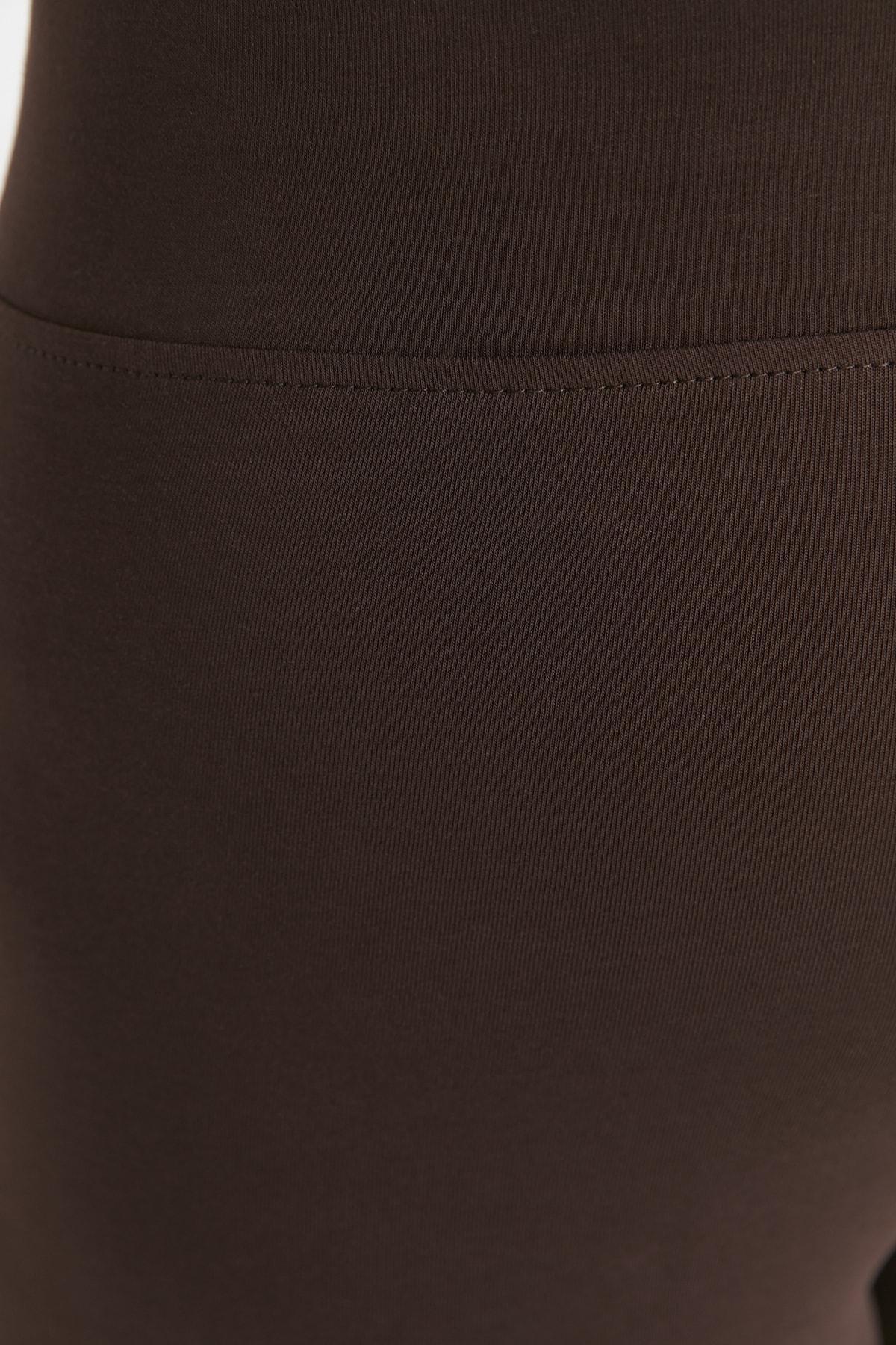 Black High Waist Plus Size Leggings, , large image number 7