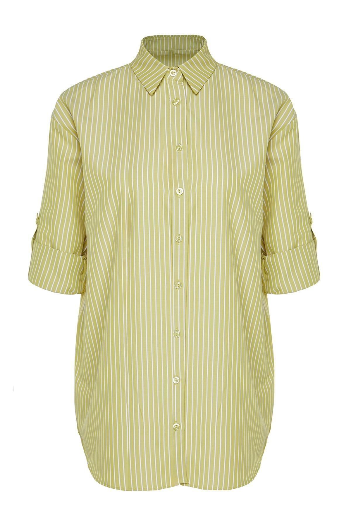 Green Striped Shirt, , large image number 7
