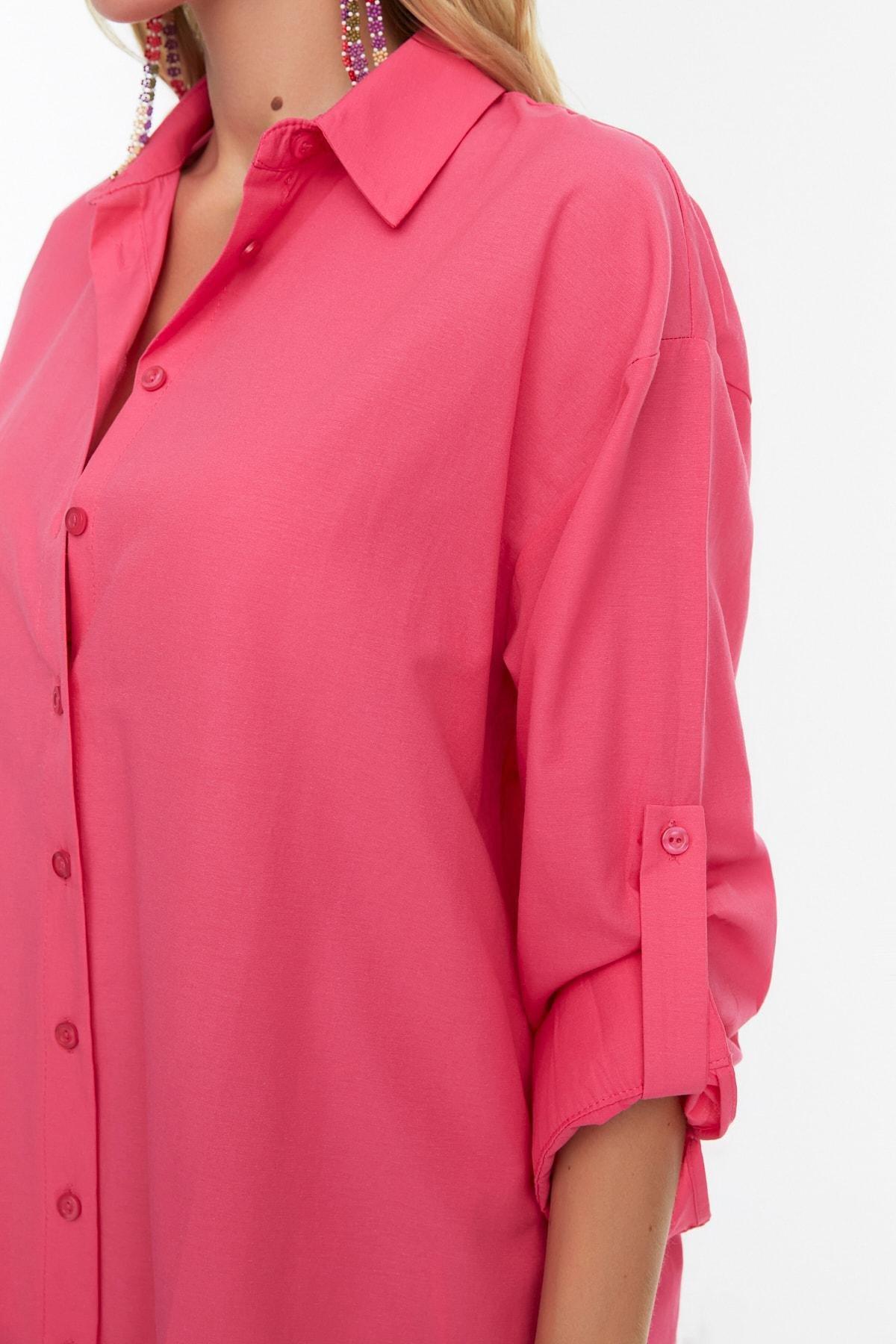 Pink Relaxed Shirt, , large image number 2