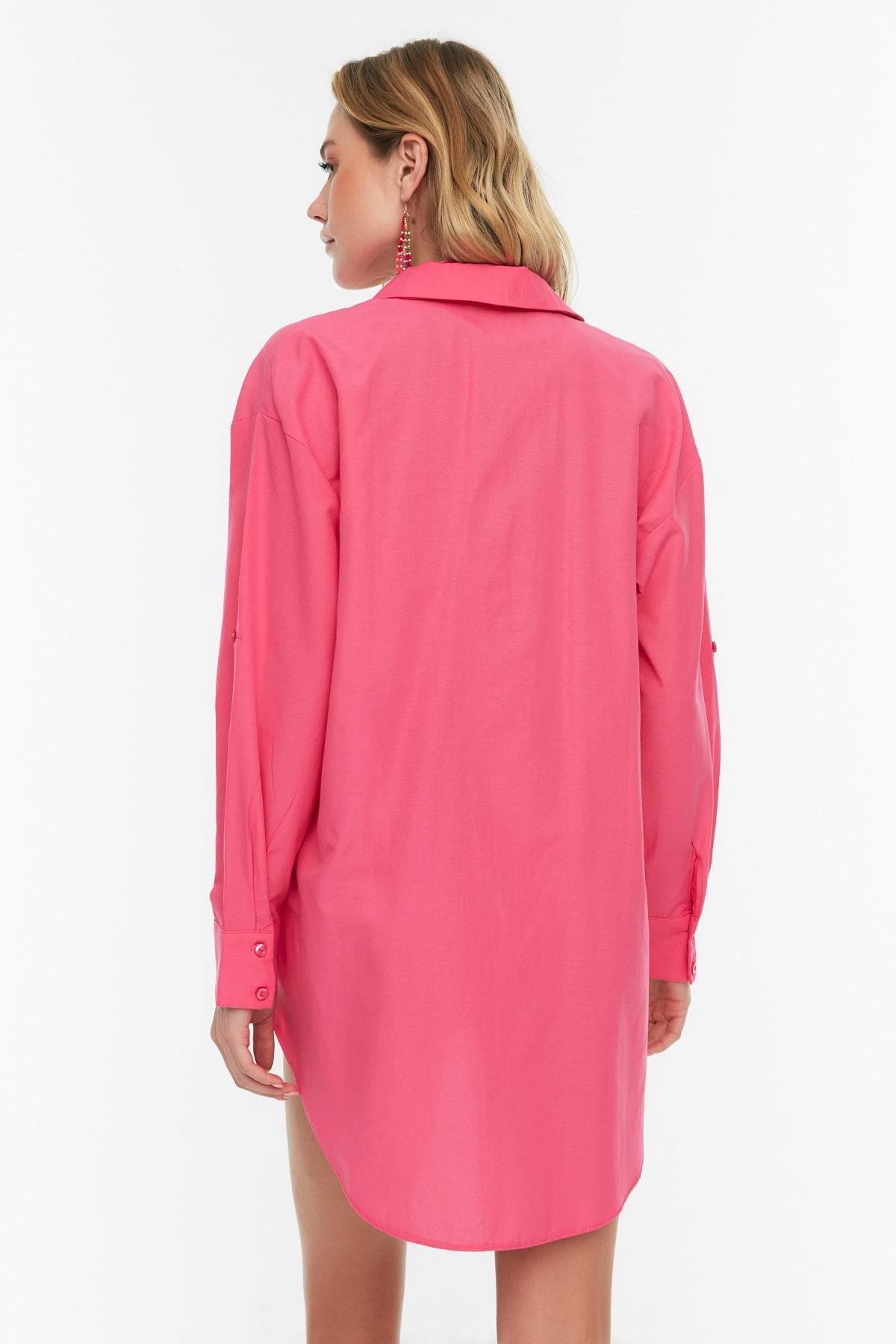 Pink Relaxed Shirt, , large image number 3