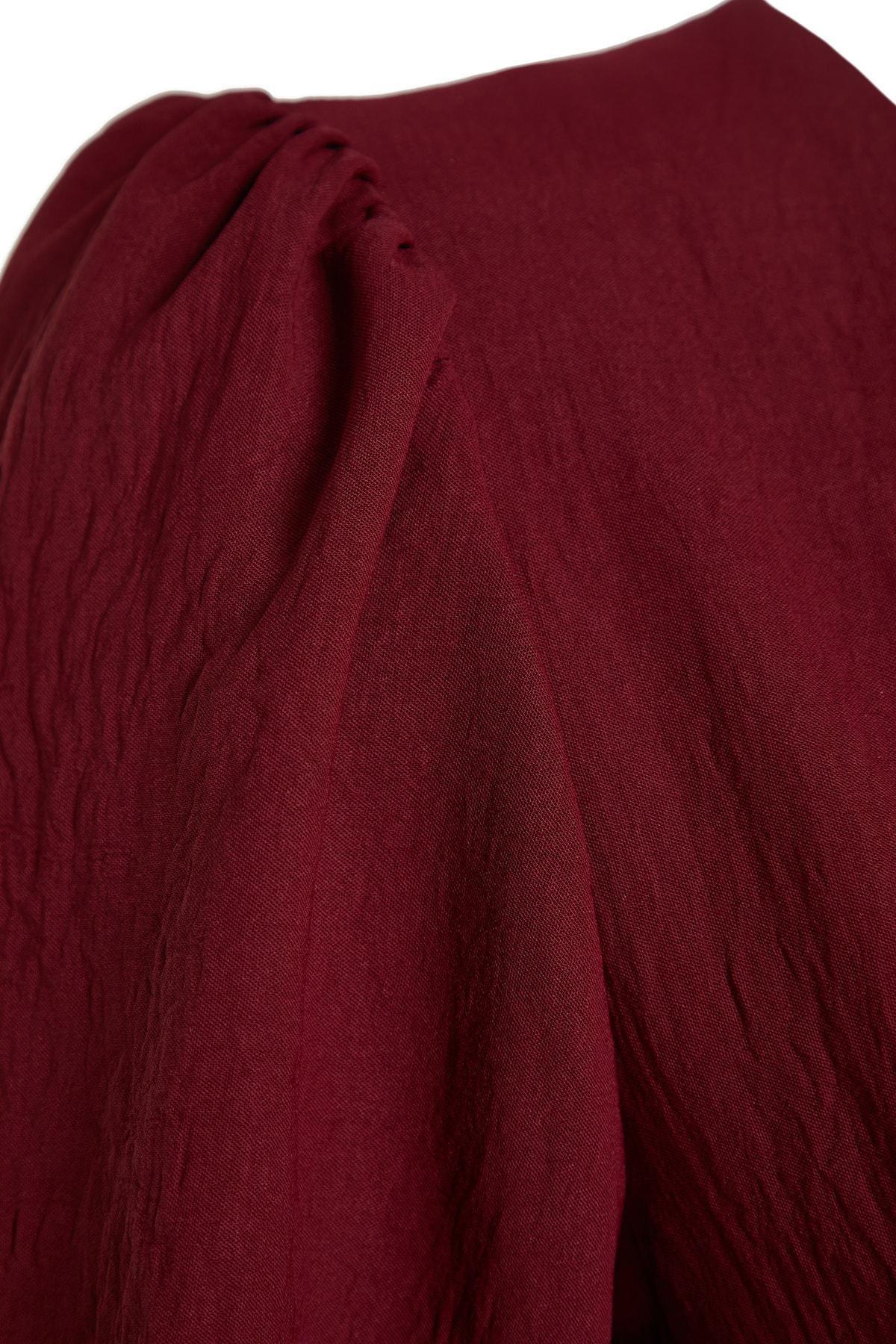 Purple A-Line Plus Size Dress, , large image number 6