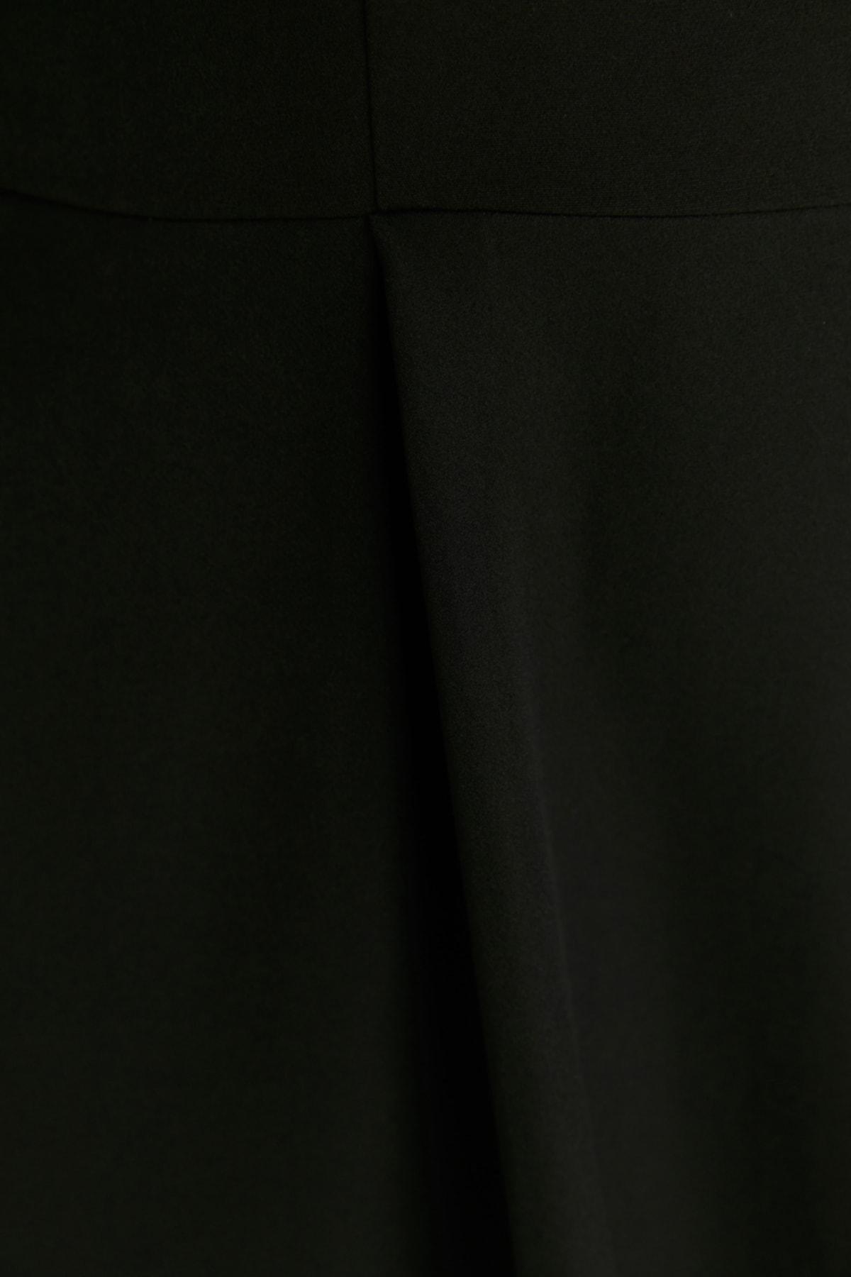 Black A-Line Plus Size Dress, , large image number 3