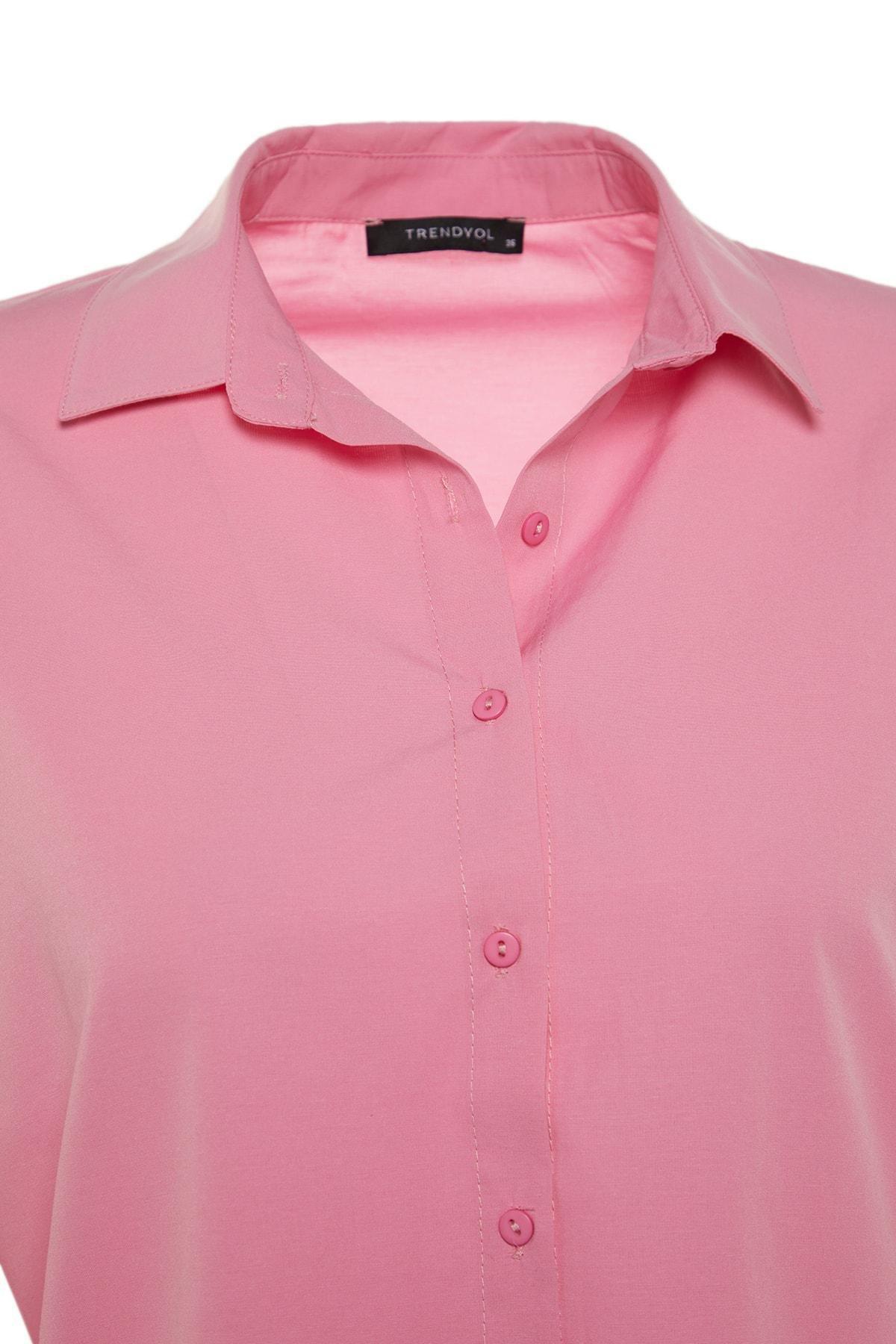Pink Oversize Shirt, , large image number 4