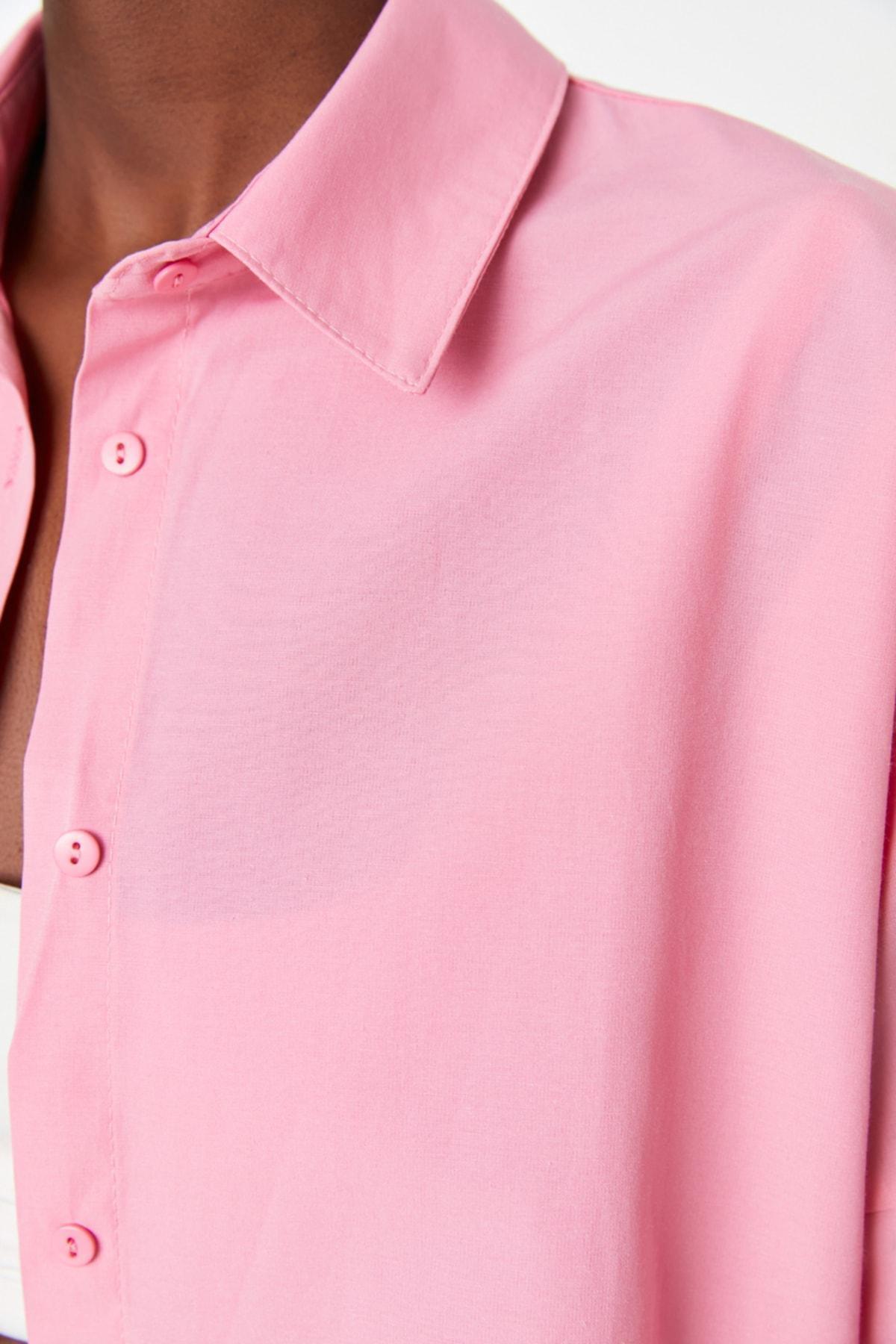 Pink Oversize Shirt, , large image number 7